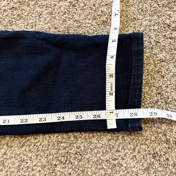 Democracy Ab Technology Jeans Skinny Blue Size 8 Stretchy Denim Slimming - Picture 6 of 7